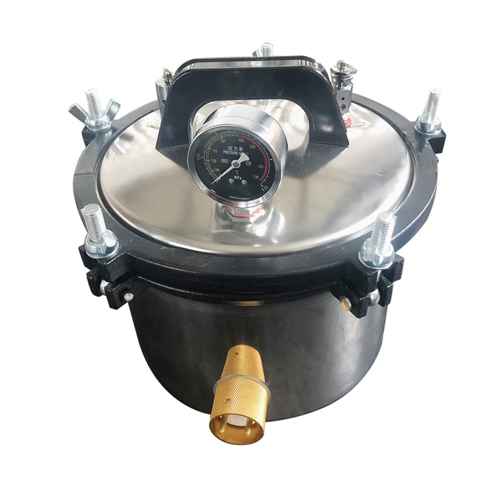 8L Portable Steam Autoclave Machine 110V M41422