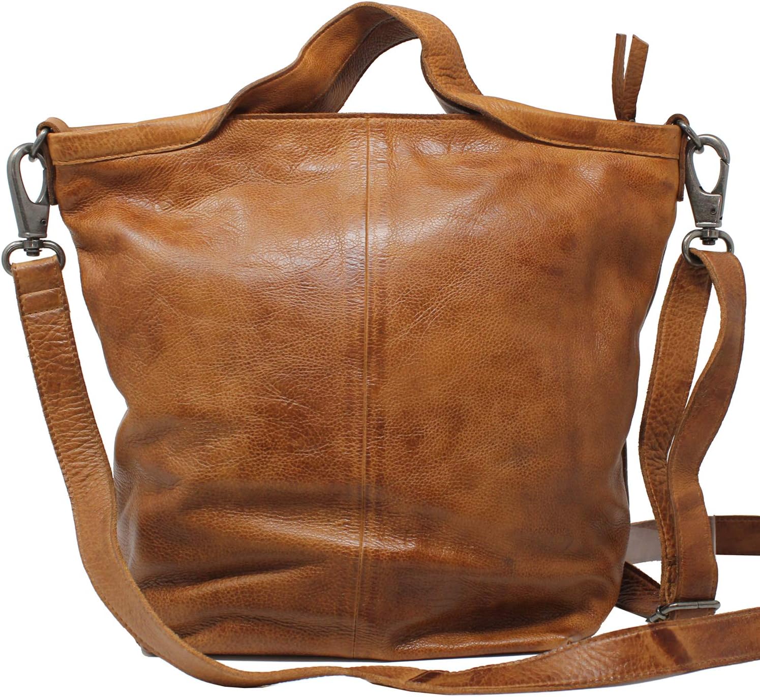 Cognac Leather Tote Bag L307994