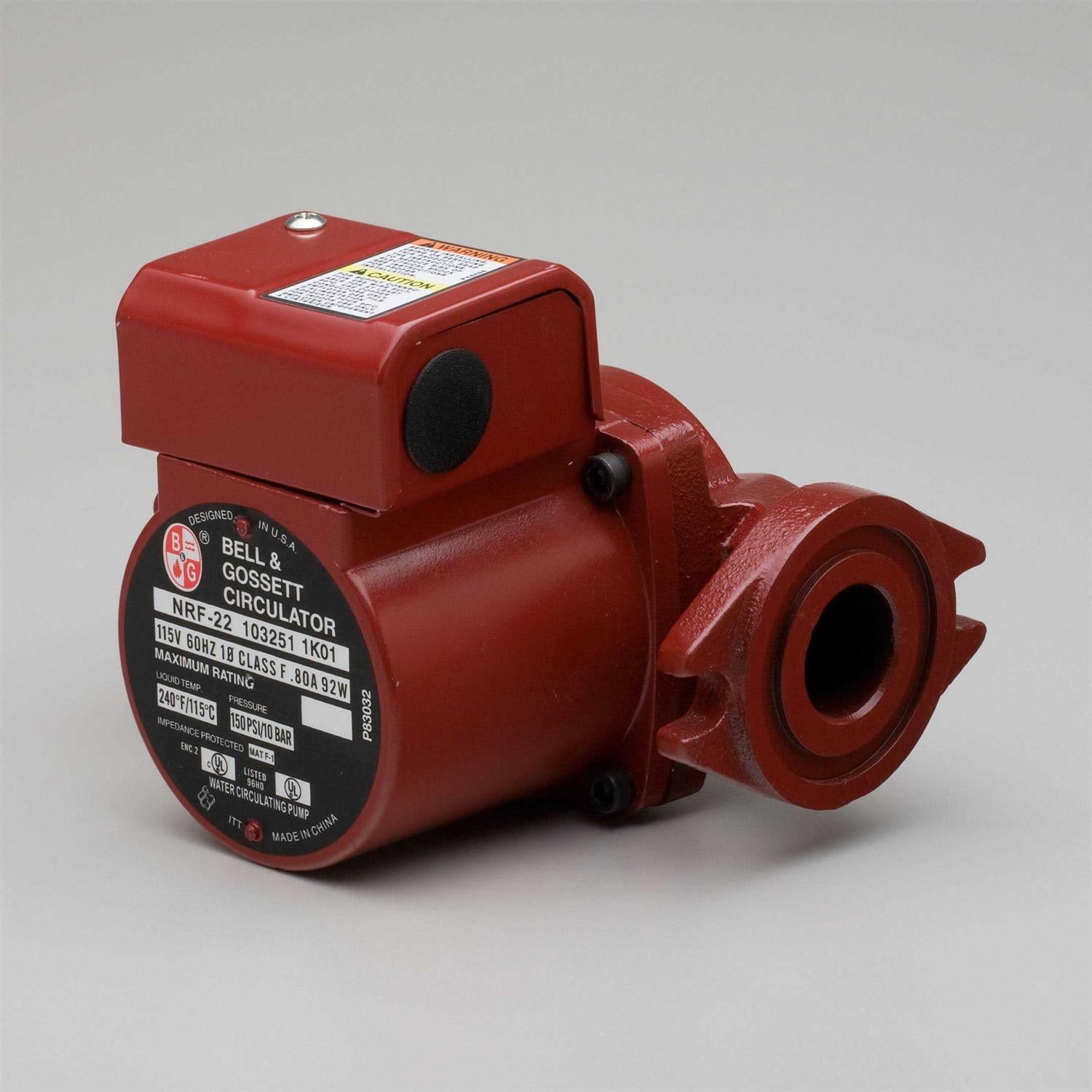 Cast Iron Wet Rotor Circulator Pump O748