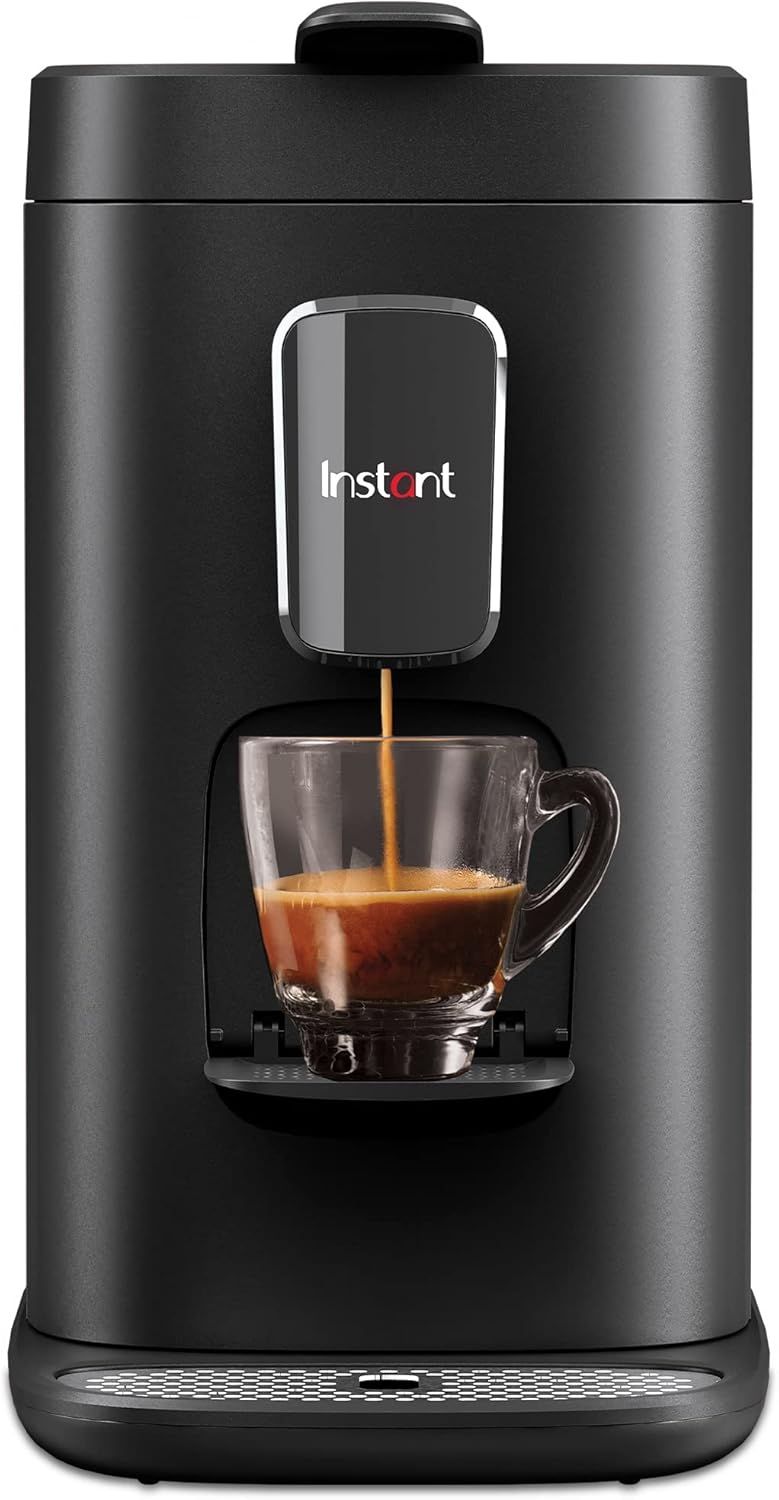 3-in-1 Espresso, K-Cup Pod and Ground Coffee Maker with Reusable Coffee Pod, 2 to 12oz Brew Sizes, 68oz Reservoir H39634