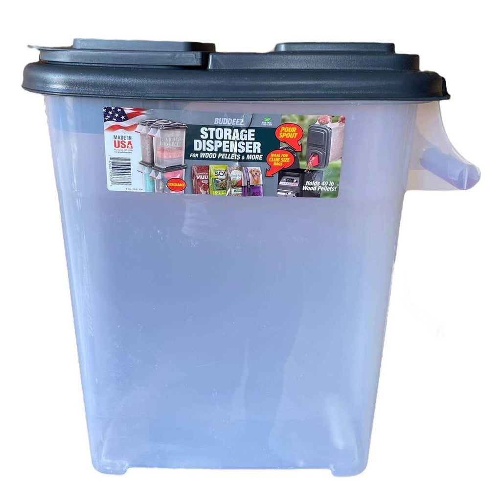 Wood Dispenser Pellet Storage H89113