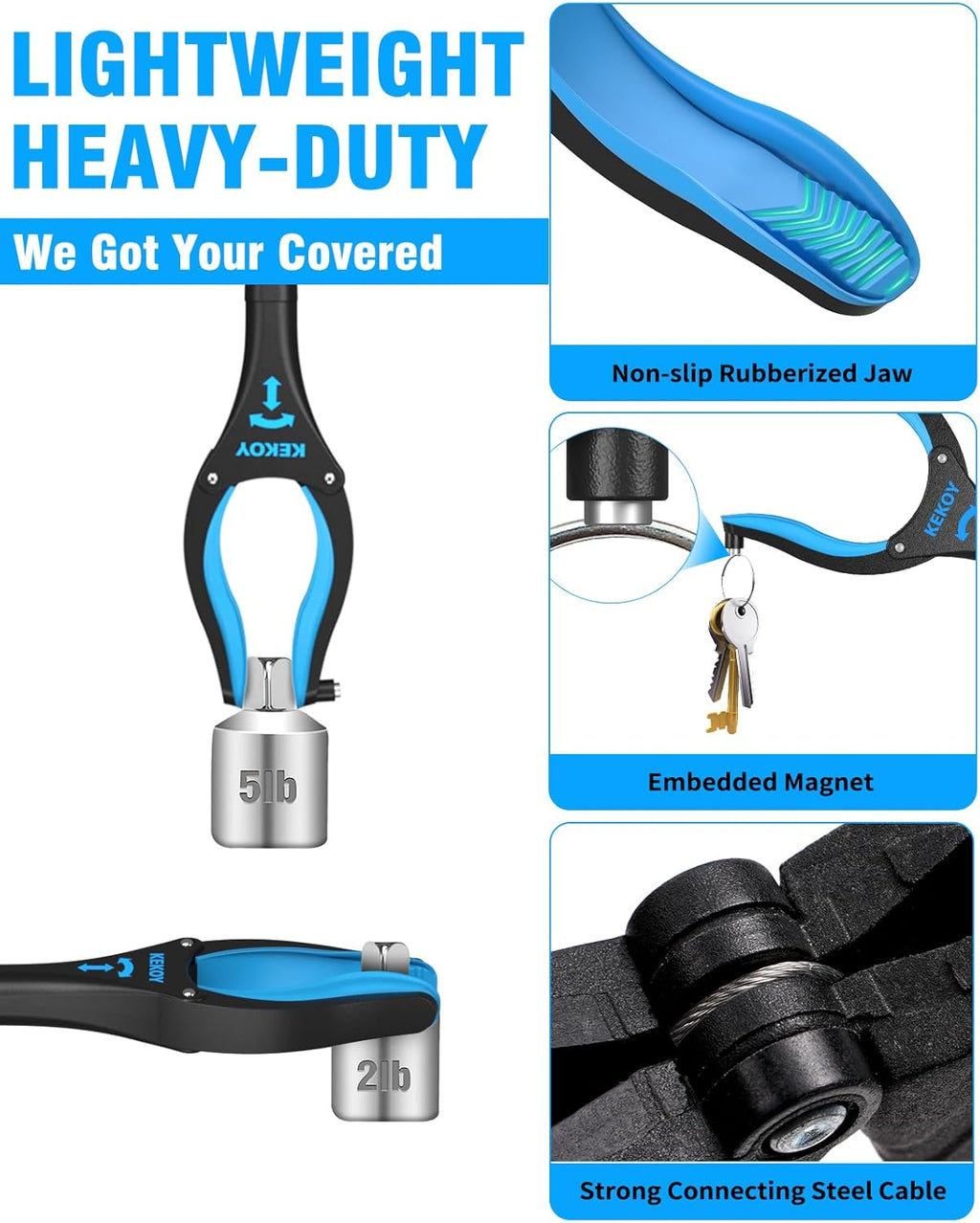 36" & 40" Foldable Grabber with Anti-Slip Rotating Jaw and Magnet O336