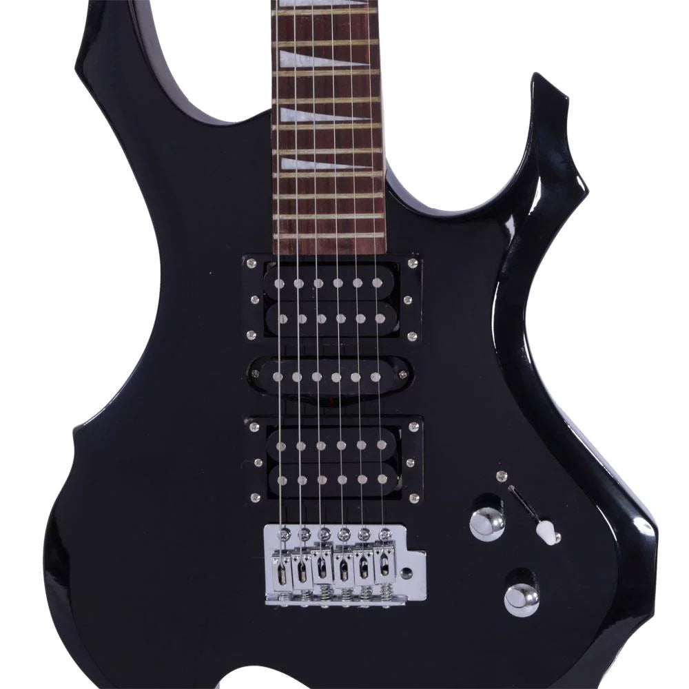 Black Electric Guitar with Bag X88189
