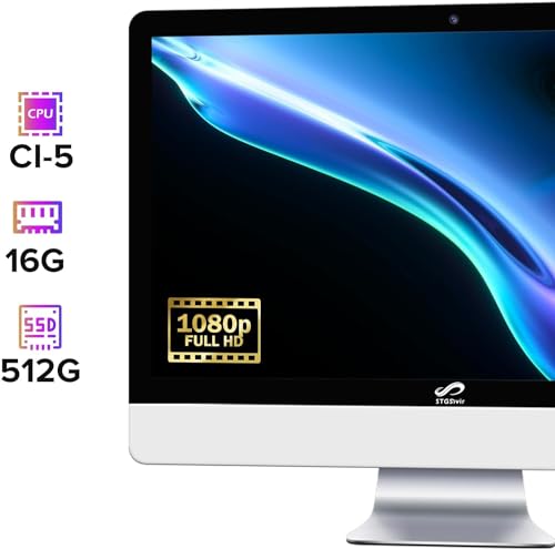 22 inch Desktop Computer with Intel Core I5, 16G RAM, 512G SSD U307097