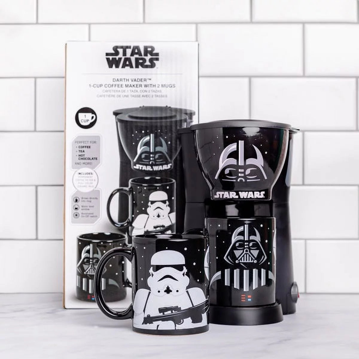 Star Wars Darth Vader & Stormtrooper Coffee Maker Set Q142905