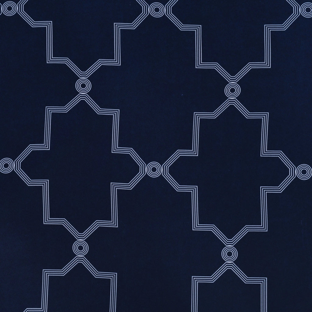Navy Blue Blackout Grommet Curtain Set Of 2 B79945