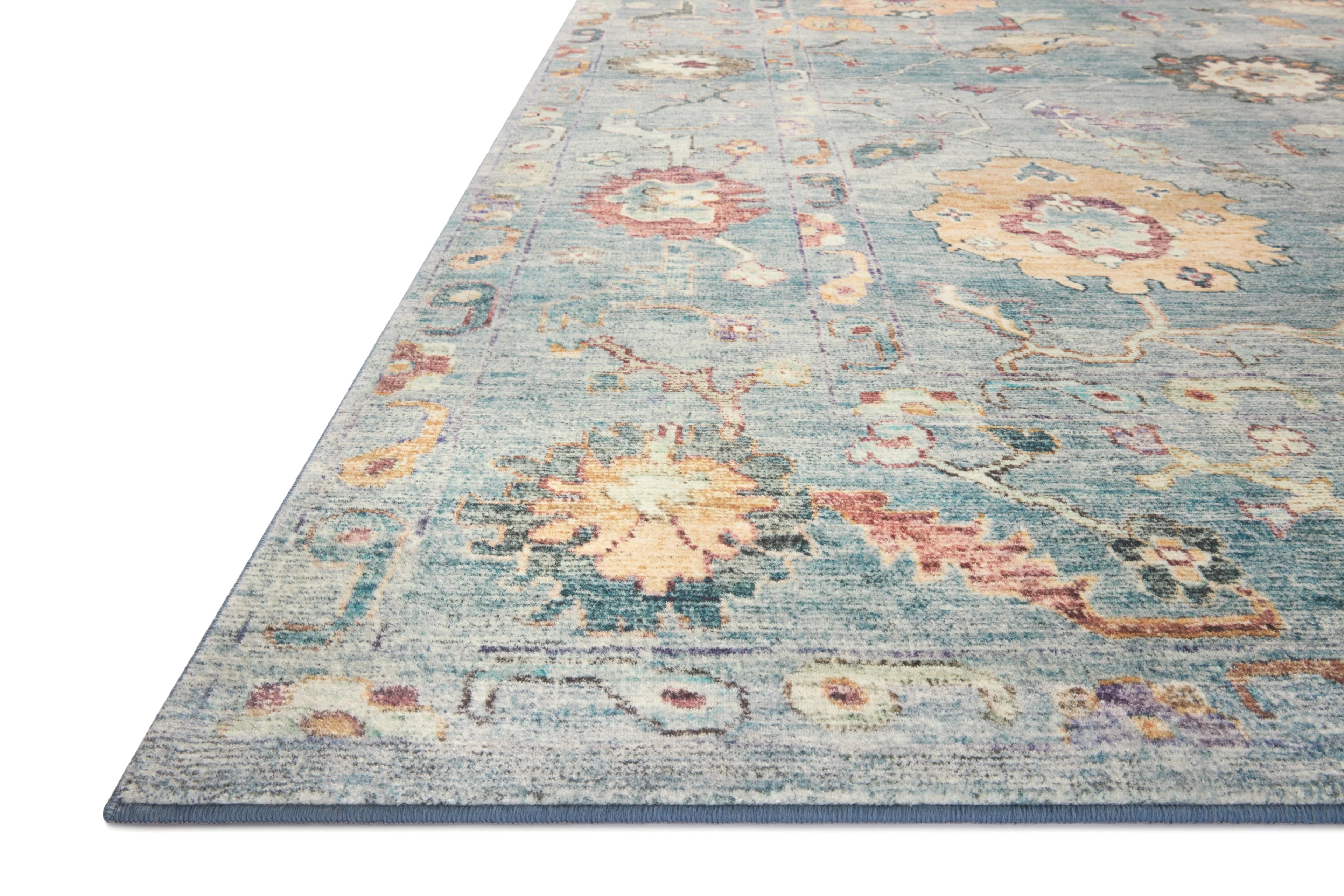 Denim / Multi 5'-0" x 7'-6" Area Rug G2678