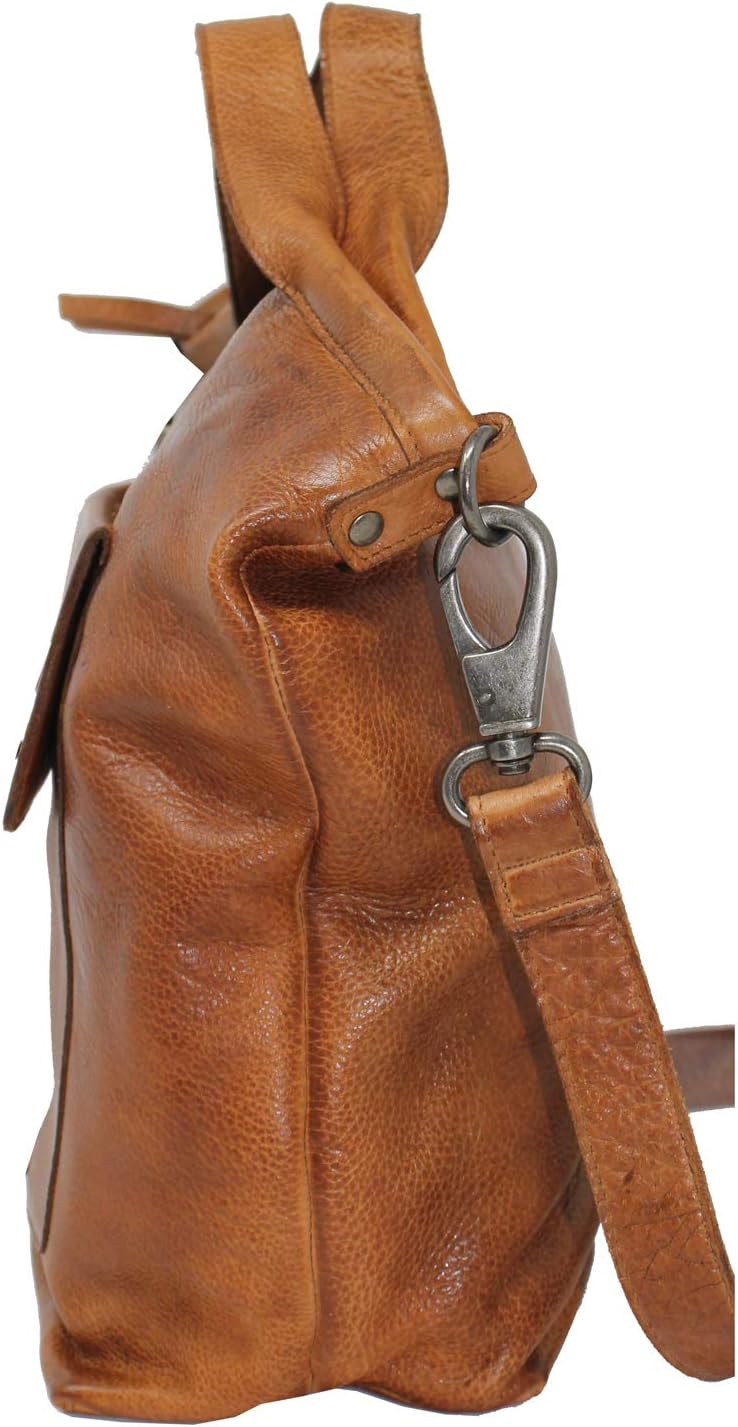 Cognac Leather Tote Bag L307994