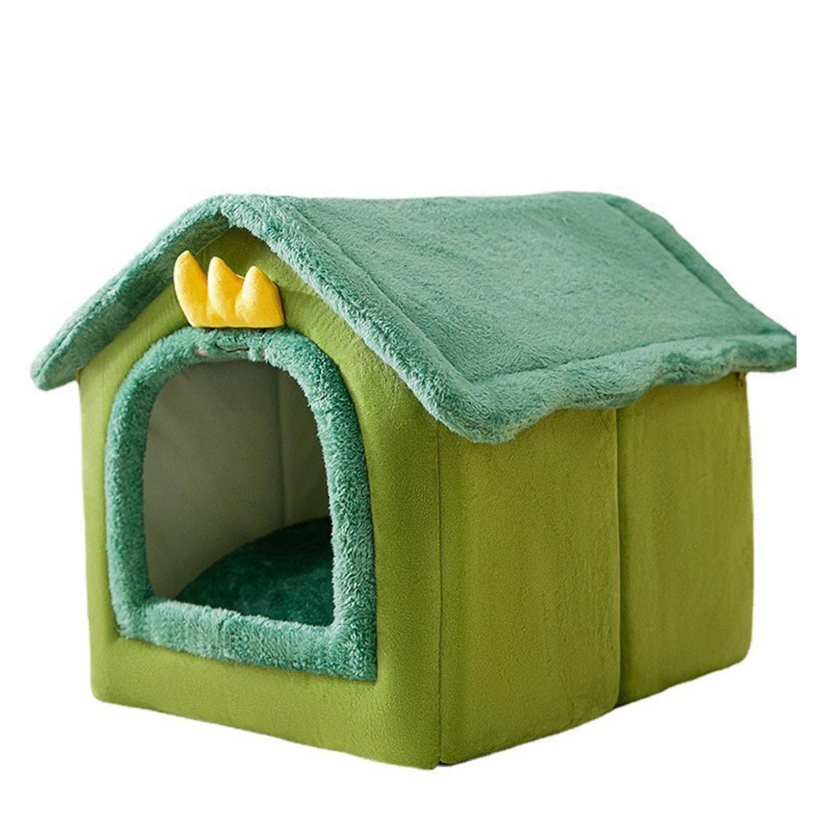 Cats Bed Sleeping House Cave Non Slip Kennel Warm Tent U704