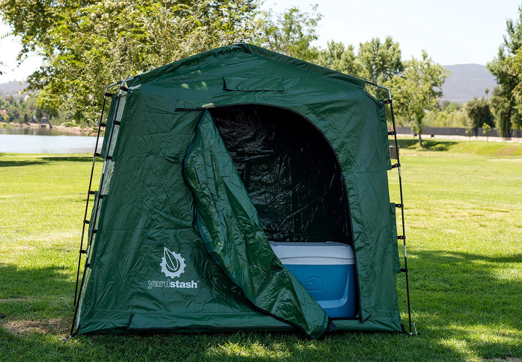 Heavy Duty Outdoor Storage Shed Tent - 74" Wide x 32" Deep x 68" High E69865