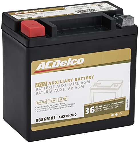 36 Month Warranty Auxiliary AGM 200 CCA Battery I550466