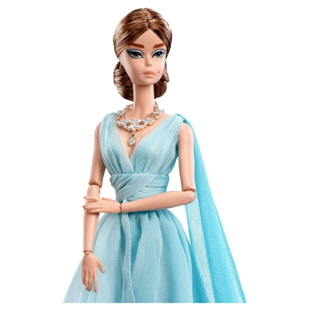 Blue Chiffon Ball Gown Doll Y4226