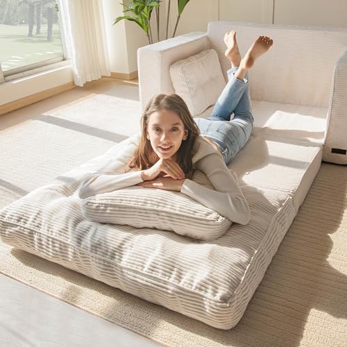 Dark Grey Convertible Sofa Bed R8815
