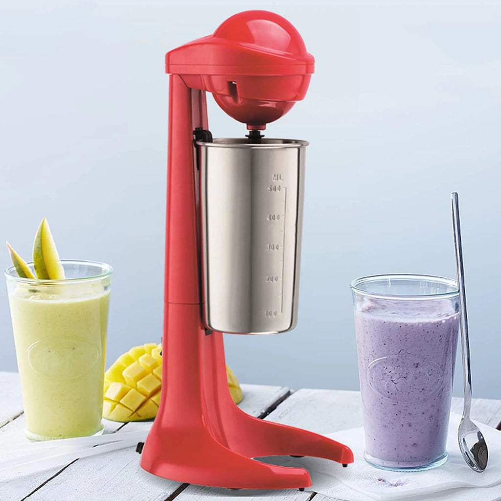 Red Stainless Steel Electric Milkshake Maker Y639543