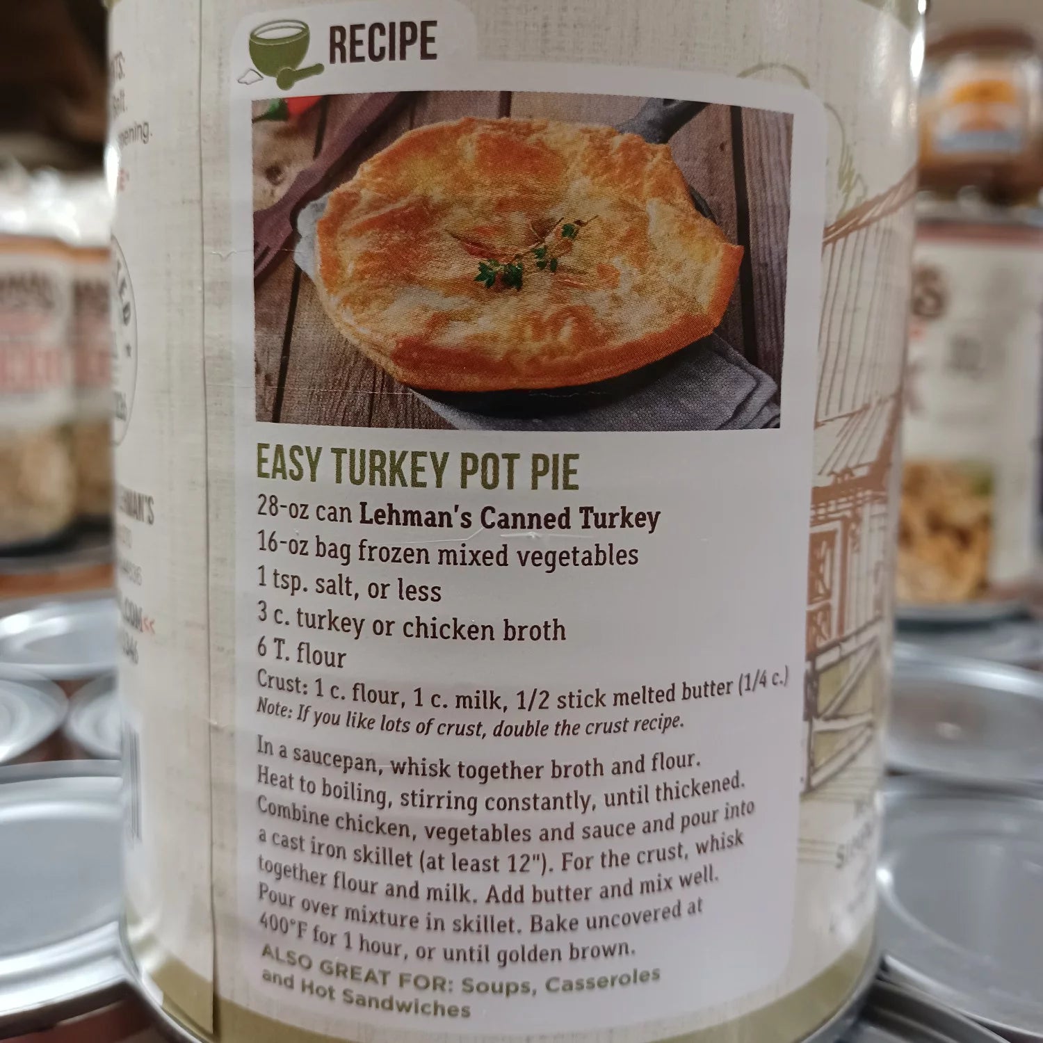28 Oz Canned Turkey Meat A6745