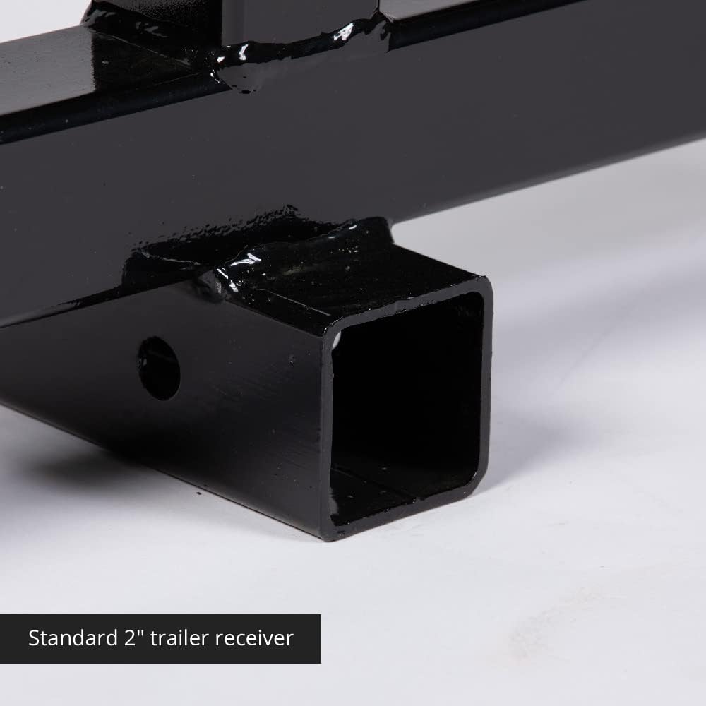 Heavy Duty 3 Point 2 Receiver Trailer Hitch Category 1 Tractor Tow Drawbar R3608