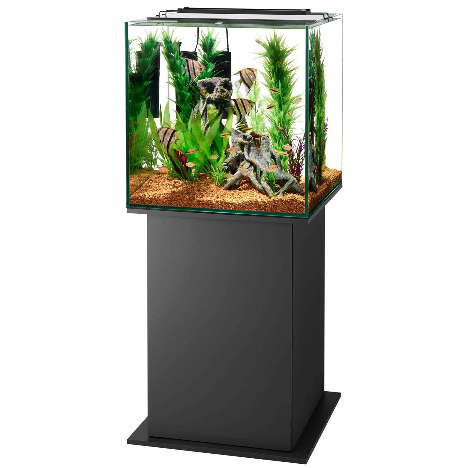 Black Pedestal Aquarium Stand O907599