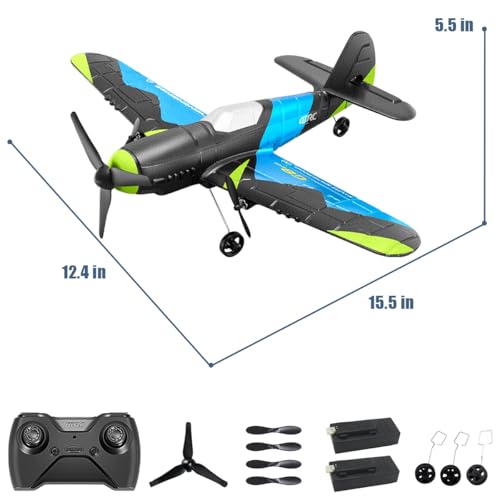 Rc Plane F-22 Remote Control Airplane 3 Channel Aircraft Toy M87837