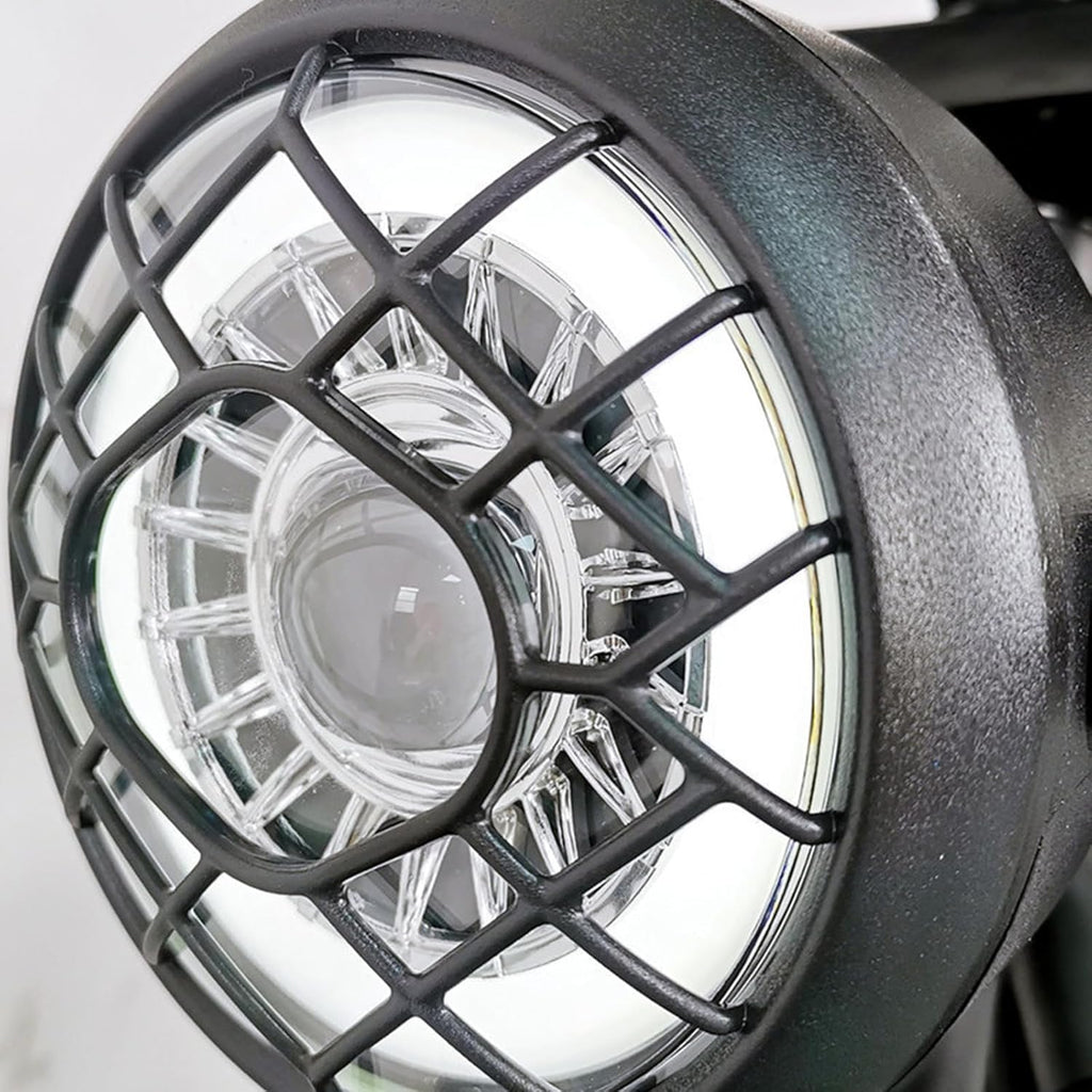 Retro 3 Pins Connector LED 24V 36V 48V 52V Waterproof Front Bike Head Light P97364