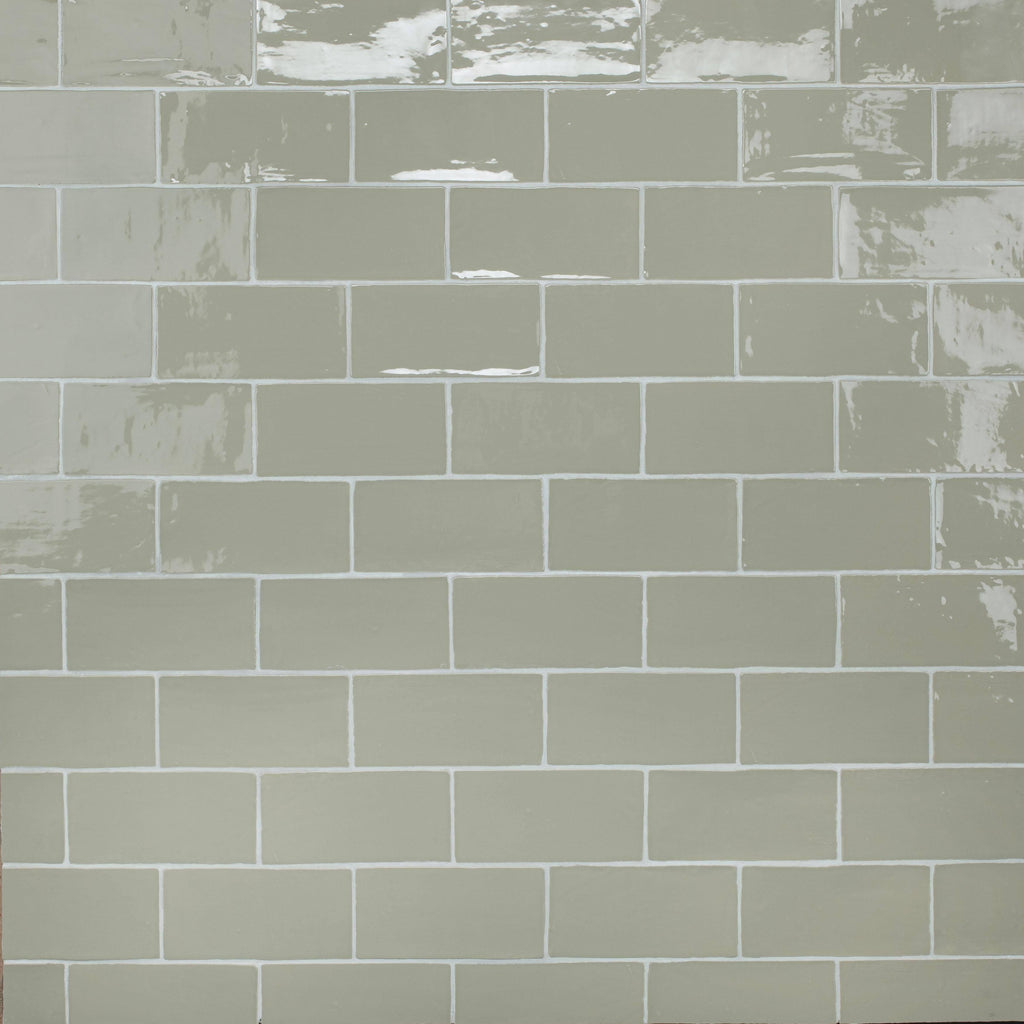 Sage Ceramic Wall Subway Tile - Case 44 Tiles F243