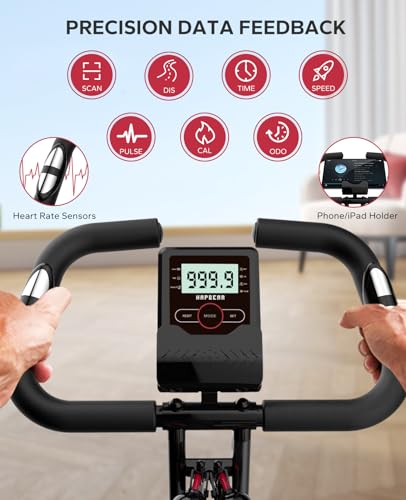 Folding Exercise Bike with 8-Level Resistance G24410