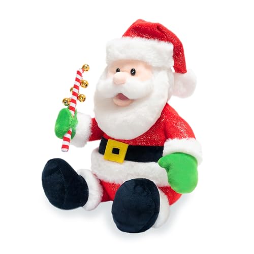 11" Singing Santa Claus Christmas Plush Toy T8561