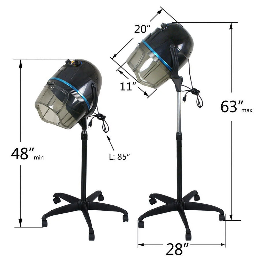 Black Floor Hair Dryer M934727