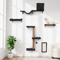 Gray Cat Wall Shelves H47780