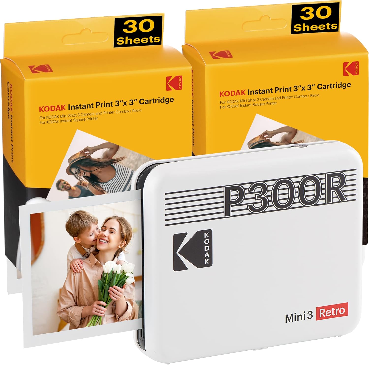 Black Portable Photo Printer P542449