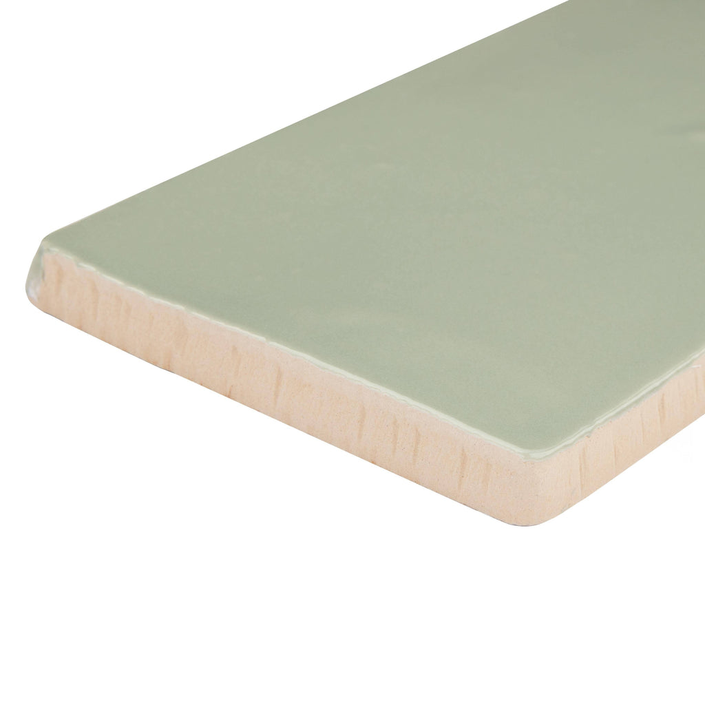 Sage Ceramic Wall Subway Tile - Case 44 Tiles F243