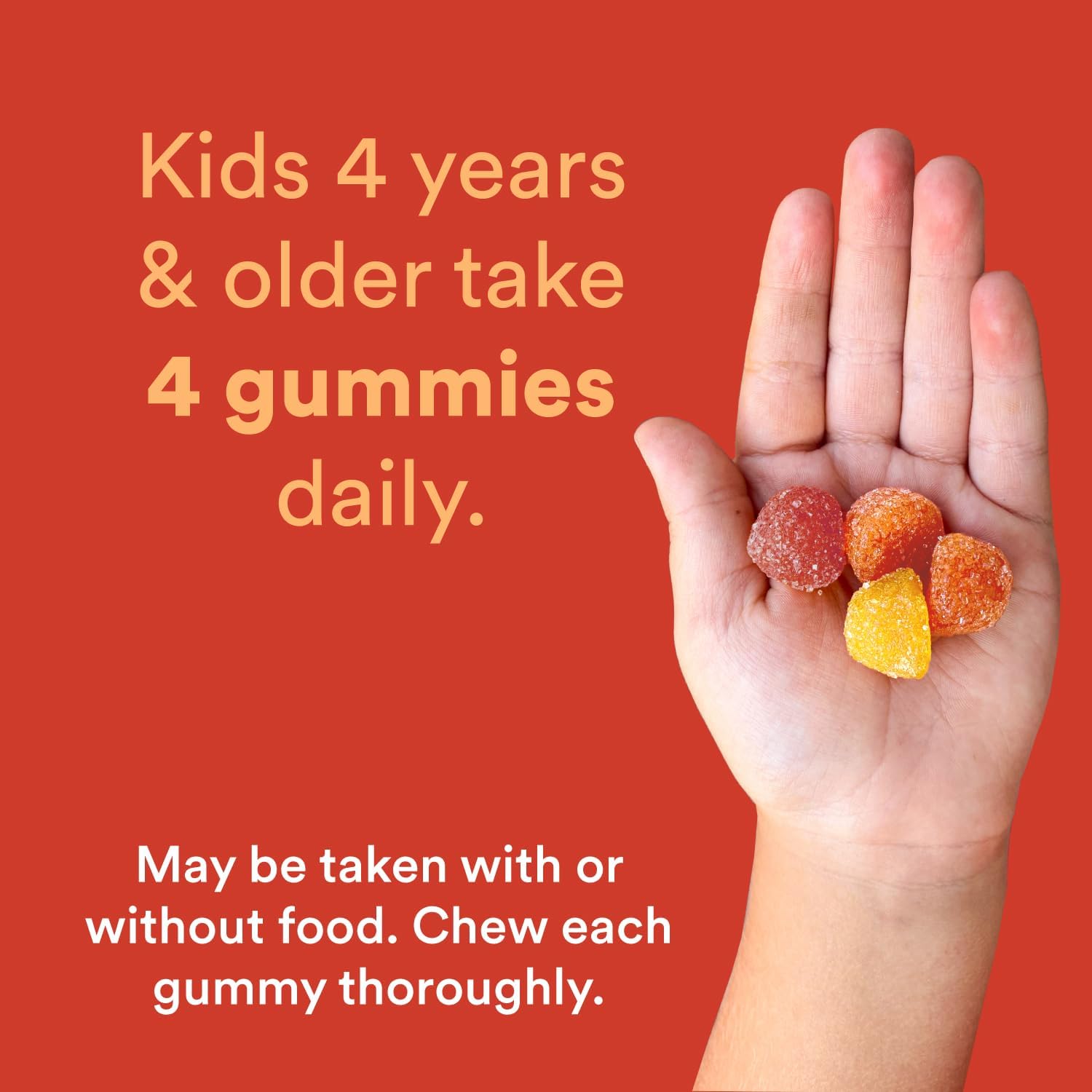 120 Count Kids Multivitamin Gummy with Omega 3 DHA EPA Fish Oil Q31329