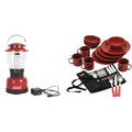 Coleman Classic Rechargeable 400 Lumens LED Lantern, Water-Resistant Lantern with USB Charging Port and Carry Handle D1128