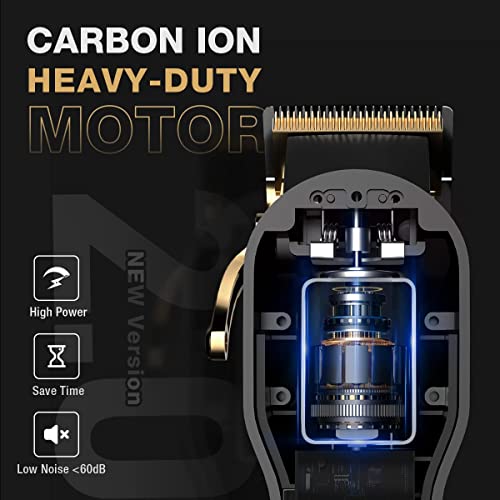 Professional Hair Clippers with LED Display (Silver) U279854