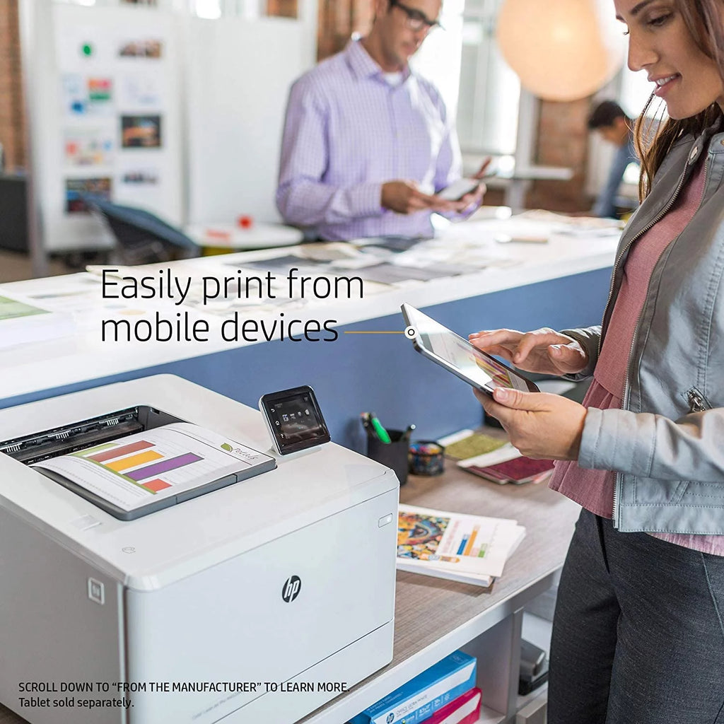 Wireless Color Laser Printer with Duplex Printing N66023