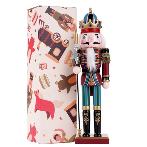 12 inch Wooden Nutcracker Ornament L23106