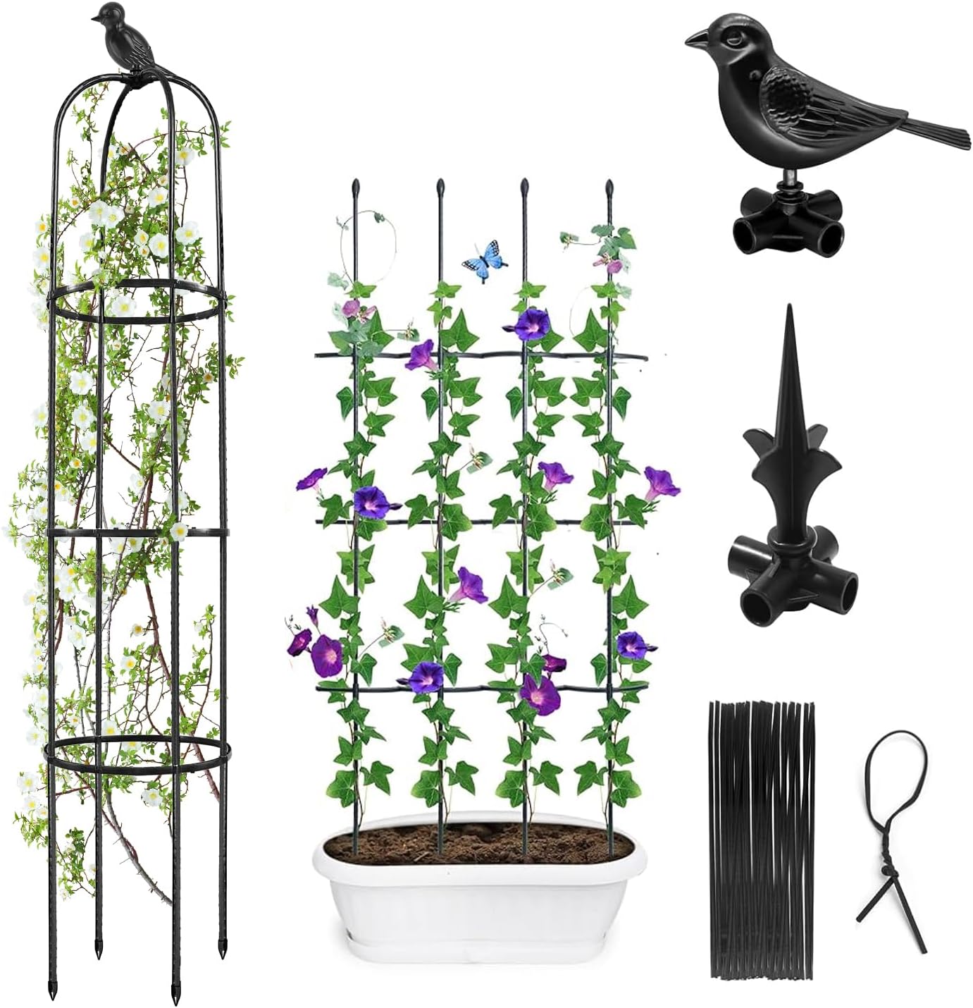 6ft Tall Plant Trellis for Climbing Plants Z677