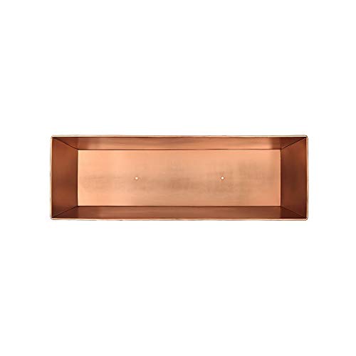 Large Copper Flowerbox Planter J20940