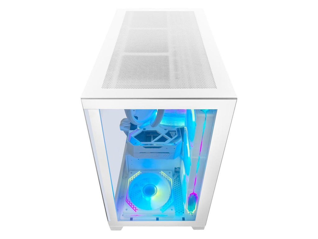 Gaming Desktop AMD Ryzen 5 5600X 4.6GHz RTX 4070 12GB 16GB DDR4 3200 MHz 1TB M.2 +1TB SATA SSD 360mm AIO RGB Fans WiFi Bluetooth Windows 11 Pro W1094