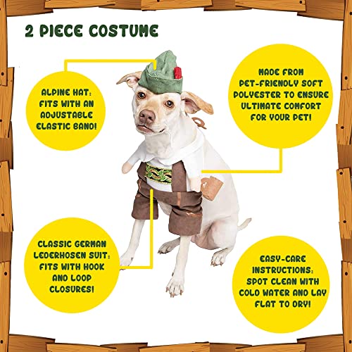 X-Large German Oktoberfest Dog Costume W840