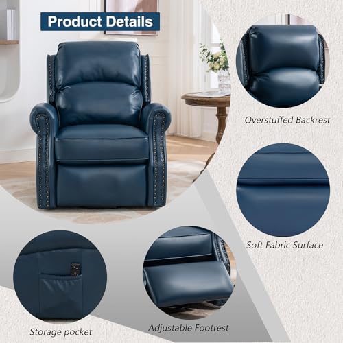 Oversized Power Lift Recliner Chair with Heat and Massage W7794