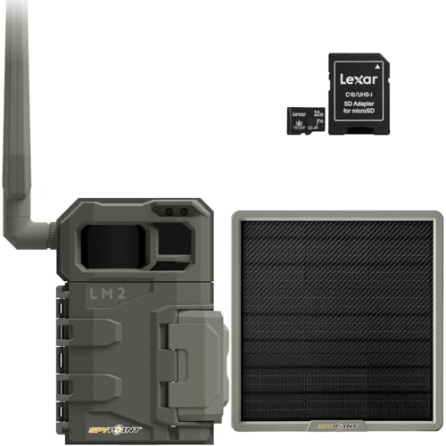 Cellular Trail Camera with Solar Panel and 32GB SD Card K20043