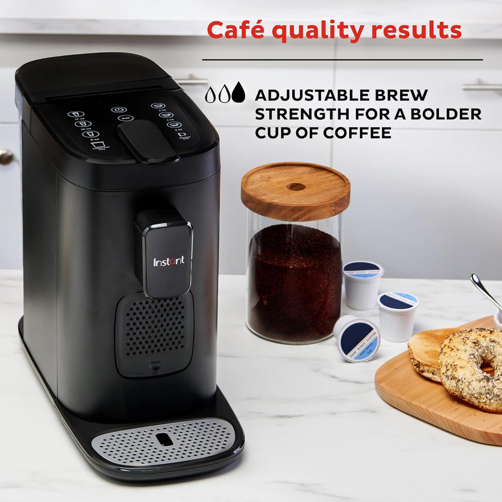 3-in-1 Espresso, K-Cup Pod and Ground Coffee Maker with Reusable Coffee Pod, 2 to 12oz Brew Sizes, 68oz Reservoir H39634