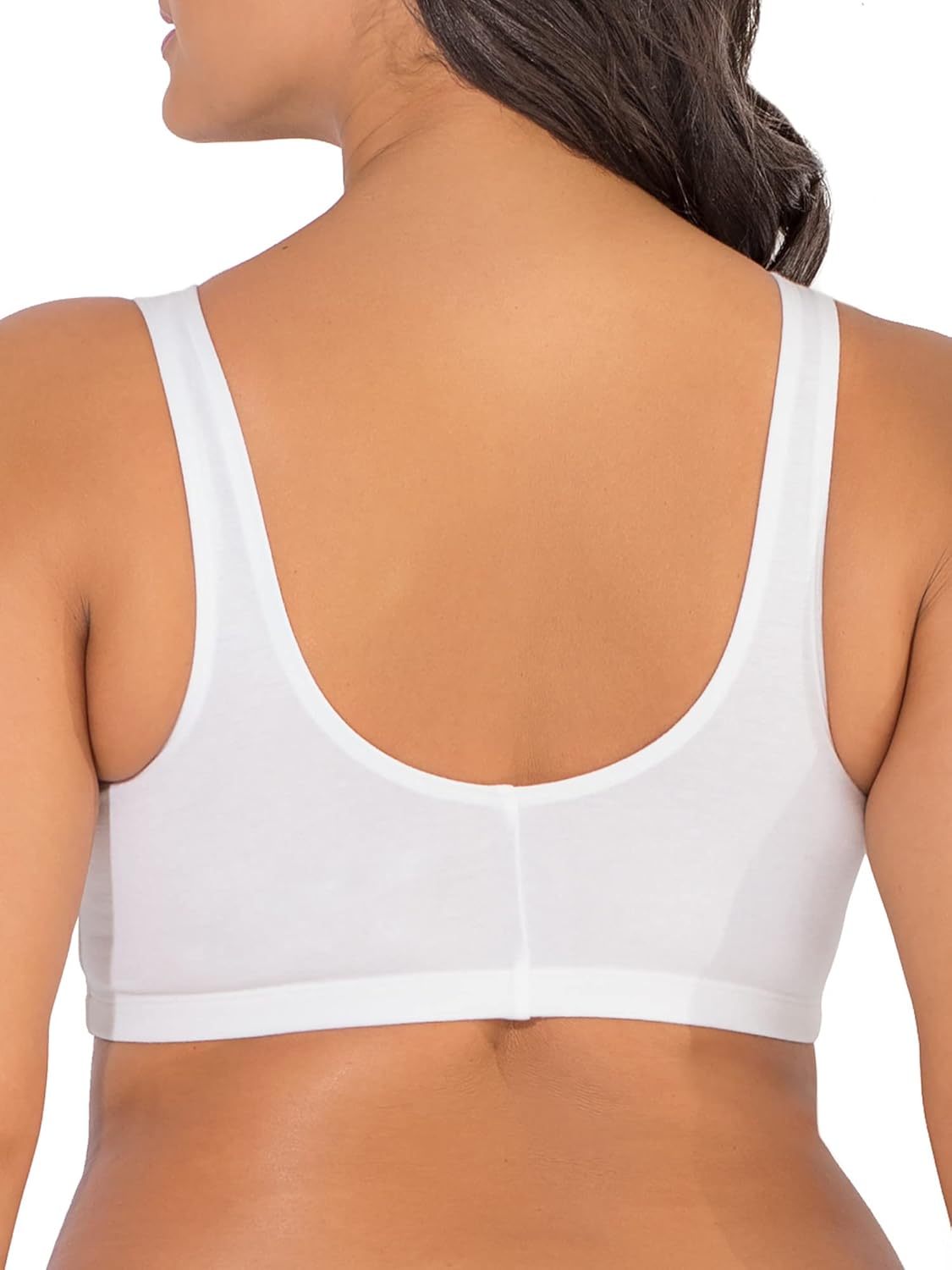 Heather Grey/White 2-Pack Sports Bra L18675