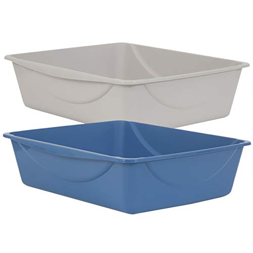 High Capacity Open Cat Litter Box L971881