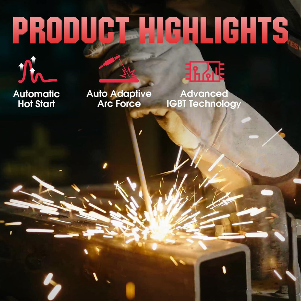 160Amp ARC Welder Machine with Synergic Control A994458