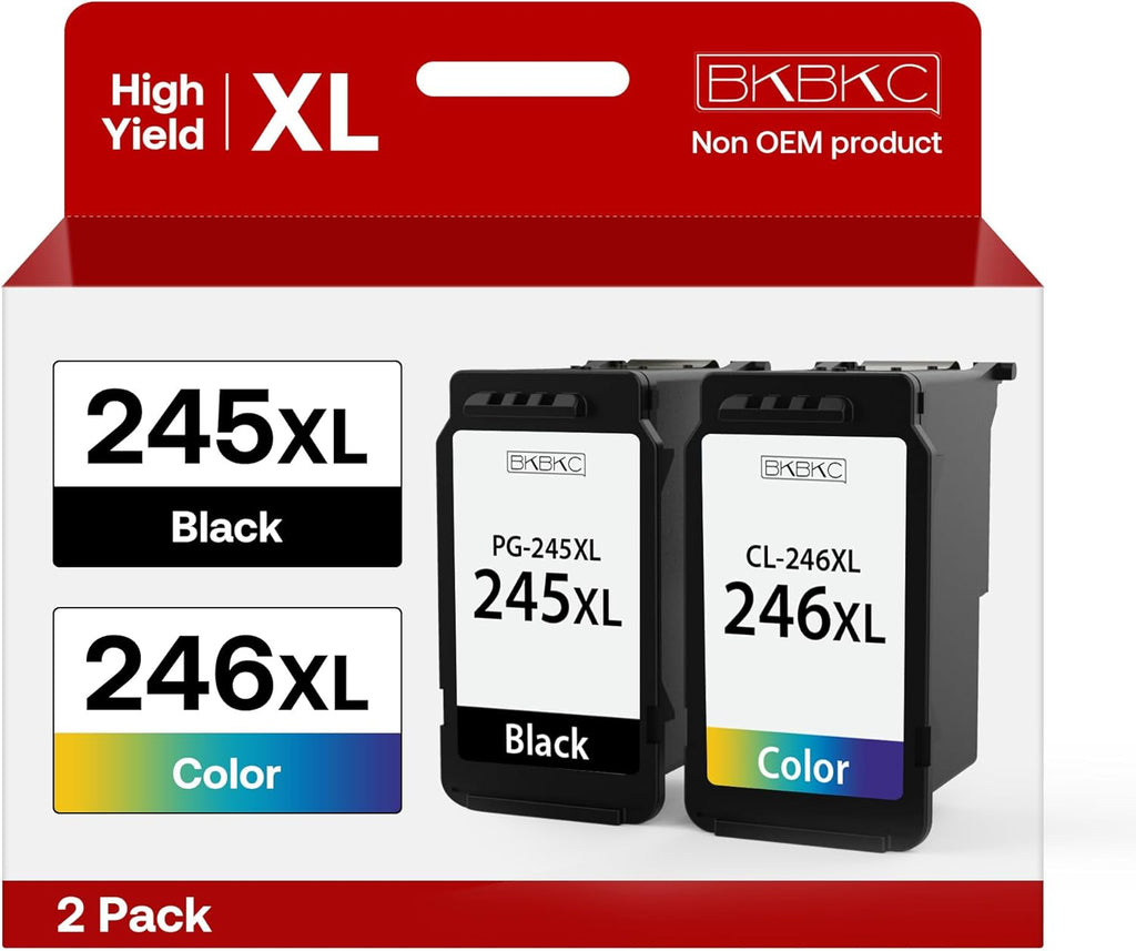 Ink Cartridges Combo Pack for Canon (1 Black, Tri-Color) A992