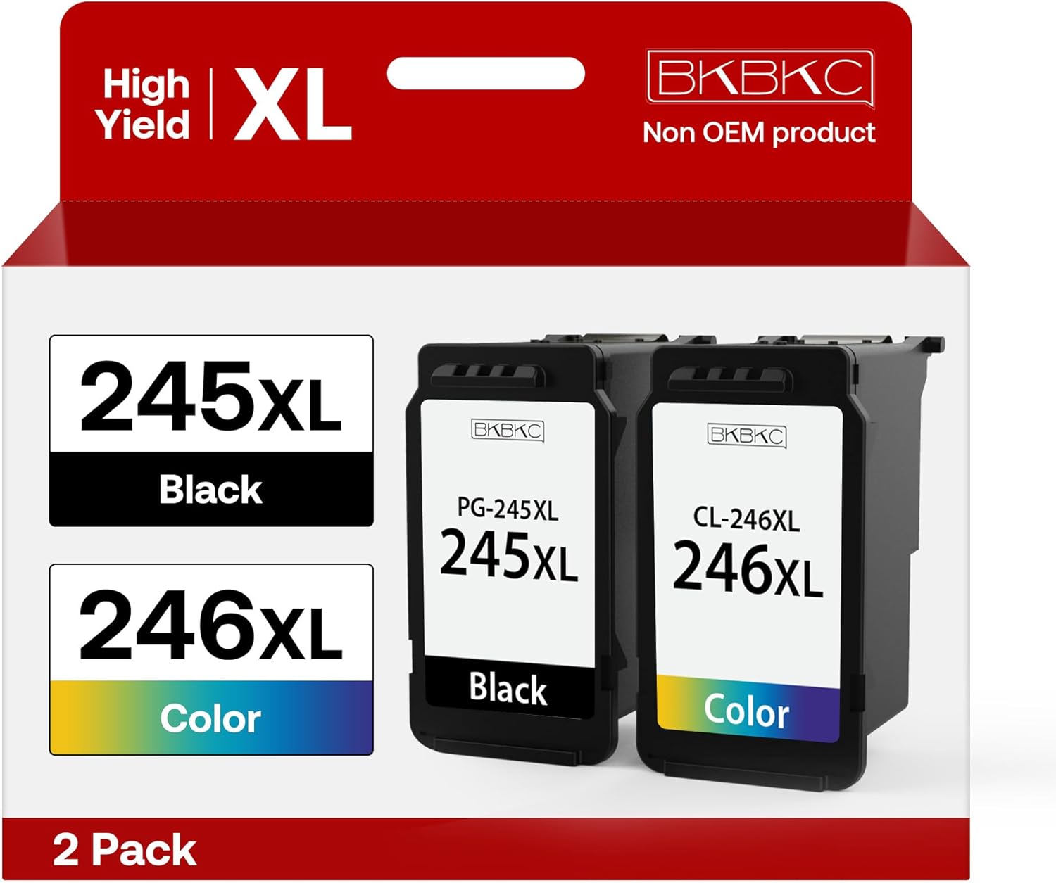 Ink Cartridges Combo Pack for Canon (1 Black, Tri-Color) A992
