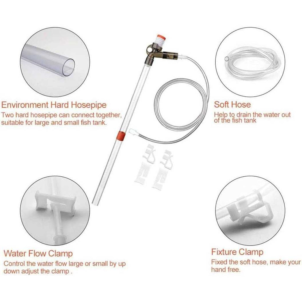 Long Nozzle Aquarium Gravel Cleaner Water Changer R868776