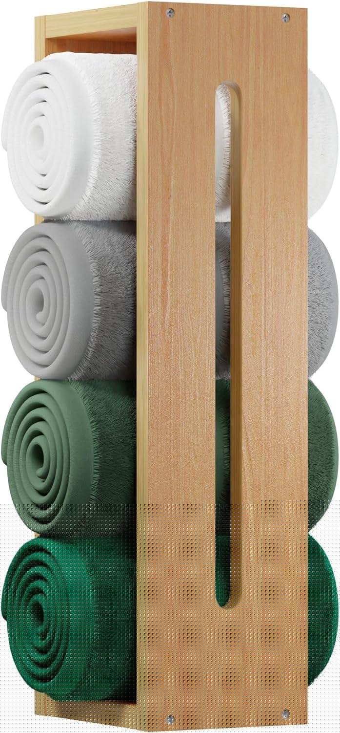 Bamboo Wall Mounted Towel Rack R4940