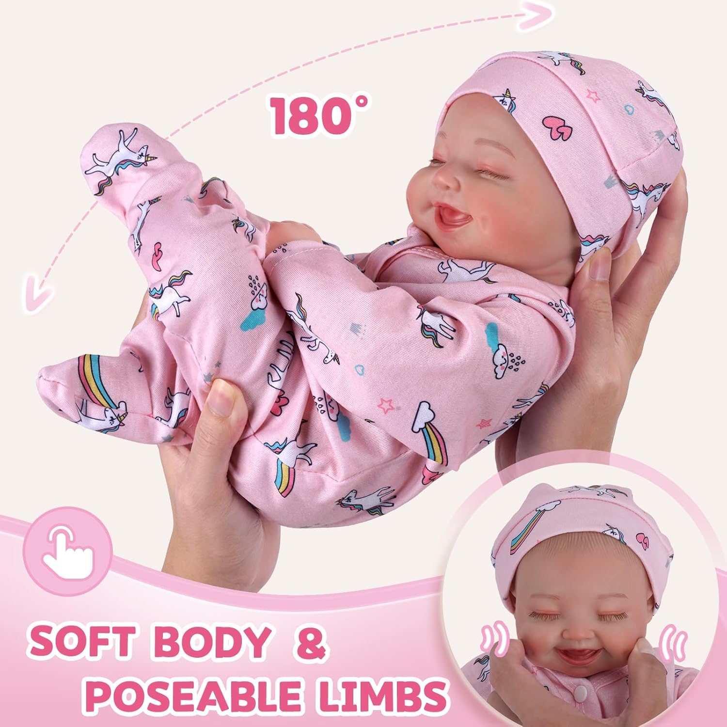 17inch Soft Realistic Reborn Baby Dolls R5676